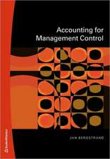 Accounting for Management Control