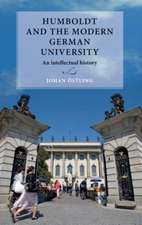 HUMBOLDT AND MODERN GERMAN UNIVERSITY