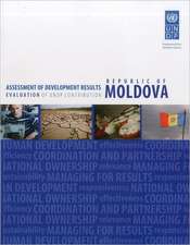 Assessment of Development Results: Moldova