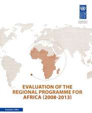 Evaluation of the Regional Programme for Africa: 2008-2013