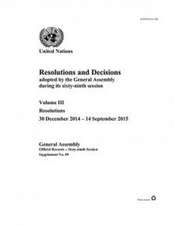 Resolutions and Decision Adopted by the General Assembly During Its Sixty-Ninth Session