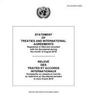 Statement of Treaties and International Agreements