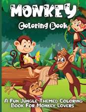 Monkey Coloring Book