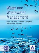 Water and Wastewater Management Vol. 2