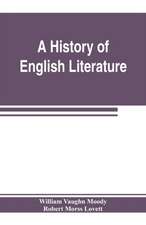 A history of English literature