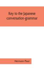 Key to the Japanese conversation-grammar