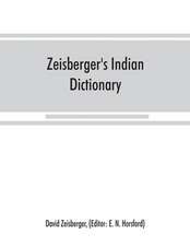 Zeisberger's Indian dictionary