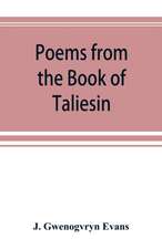 Poems from the Book of Taliesin