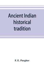 Ancient Indian historical tradition