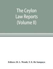 The Ceylon Law reports