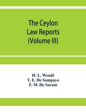 The Ceylon Law reports