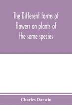 The different forms of flowers on plants of the same species