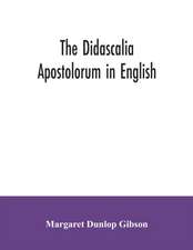 The Didascalia apostolorum in English