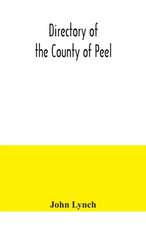 Directory of the County of Peel