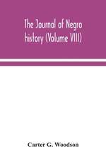 The Journal of Negro history (Volume VIII)