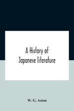 A History Of Japanese Literature