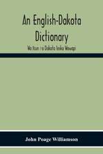 An English-Dakota Dictionary