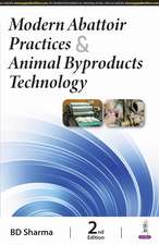 Modern Abattoir Practices & Animal Byproducts Technology