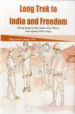 Long Trek to India and Freedom: Daring Escape by Three Indian Army Officers from Japanese POW Camp