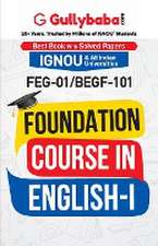 FEG-01/BEGF-101 Foundation Course in English-I