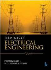 L, P: Elements of Electrical Engineering