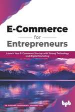 E Commerce for Entrepreneurs