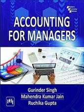 ACCOUNTING FOR MANAGERS
