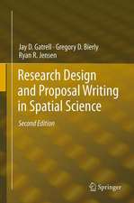 Research Design and Proposal Writing in Spatial Science: Second Edition