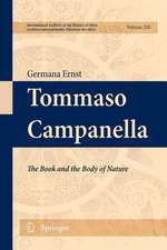 Tommaso Campanella: The Book and the Body of Nature