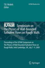 IUTAM Symposium on The Physics of Wall-Bounded Turbulent Flows on Rough Walls: Proceedings of the IUTAM Symposium on The Physics of Wall-Bounded Turbulent Flows on Rough Walls, held Cambridge, UK, July 7-9, 2009