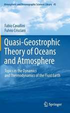 Quasi-Geostrophic Theory of Oceans and Atmosphere: Topics in the Dynamics and Thermodynamics of the Fluid Earth