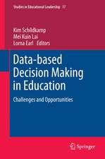 Data-based Decision Making in Education: Challenges and Opportunities