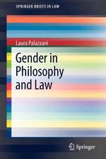 Gender in Philosophy and Law