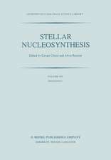 Stellar Nucleosynthesis: Proceedings of the Third Workshop of the Advanced School of Astronomy of the Ettore Majorana Centre for Scientific Culture, Erice, Italy, May 11–21, 1983