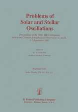 Problems of Solar and Stellar Oscillations: Proceedings of the 66th IAU Colloquium held at the Crimean Astrophysical Observatory, U.S.S.R., 1–5 September, 1981