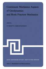 Continuum Mechanics Aspects of Geodynamics and Rock Fracture Mechanics: Proceedings of the NATO Advanced Study Institute held in Reykjavik, Iceland, 11—20 August, 1974