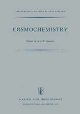 Cosmochemistry