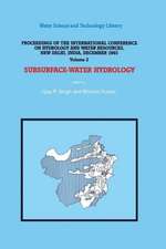 Subsurface-Water Hydrology: Proceedings of the International Conference on Hydrology and Water Resources, New Delhi, India, December 1993