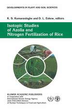 Isotopic Studies of Azolla and Nitrogen Fertilization of Rice: Report of an FAO/IAEA/SIDA Co-ordinated Research Programme on Isotopic Studies of Nitrogen Fixation and Nitrogen Cycling by Blue-Green Algae and Azolla