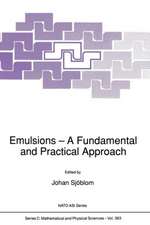 Emulsions: A Fundamental and Practical Approach