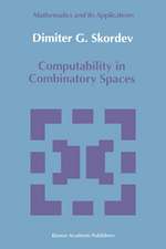 Computability in Combinatory Spaces: An Algebraic Generalization of Abstract First Order Computability