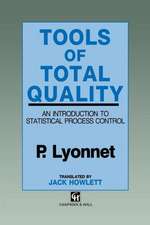 Tools of Total Quality: An introduction to statistical process control