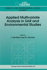 Applied Multivariate Analysis in SAR and Environmental Studies