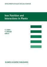 Iron Nutrition and Interactions in Plants: “Proceedings of the Fifth International Symposium on Iron Nutrition and Interactions in Plants”, 11–17 June 1989, Jerusalem, Israel, 1989