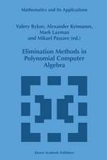 Elimination Methods in Polynomial Computer Algebra