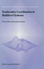 Noniterative Coordination in Multilevel Systems