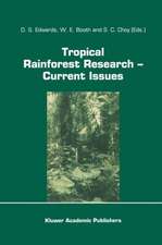 Tropical Rainforest Research — Current Issues: Proceedings of the Conference held in Bandar Seri Begawan, April 1993