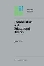 Individualism and Educational Theory