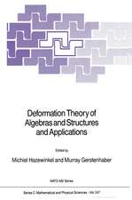 Deformation Theory of Algebras and Structures and Applications