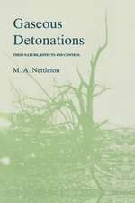 Gaseous Detonations: Their nature, effects and control